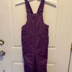 Girls snow bibs